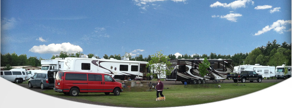 Stay on one of our 45 campsites.
