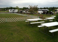 Picnic Area at The Eau Claire Expo Center